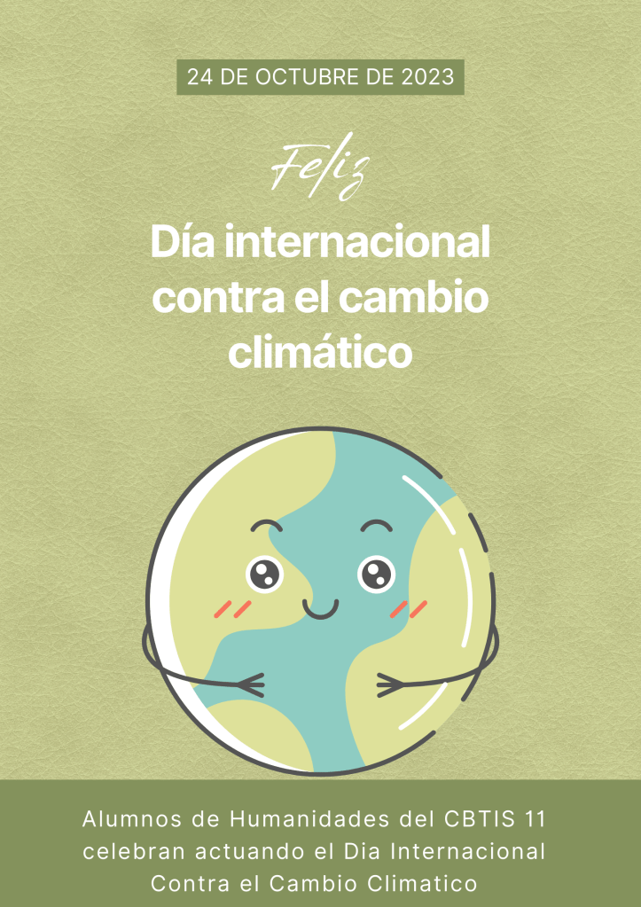 Alumnxs del CBTIS 11 se activan para combatir el cambio&nbsp;climático.