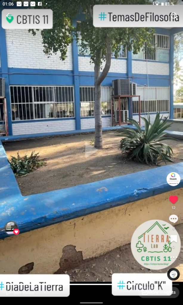 la primera cohorte de nuevo modelo educativo realiza un esfuerzo experimental para modernizar la forma de regar las plantas y aumentar la tasa de éxito de las plantas ornamentales que se siembran
