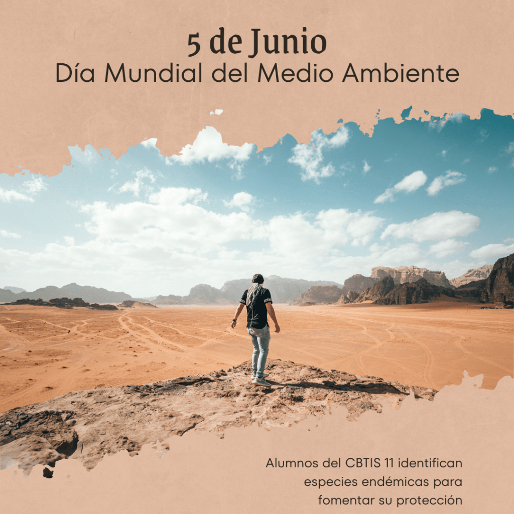Alumnos del CBTIS 11 identifican especies endémicas para promover su&nbsp;protección